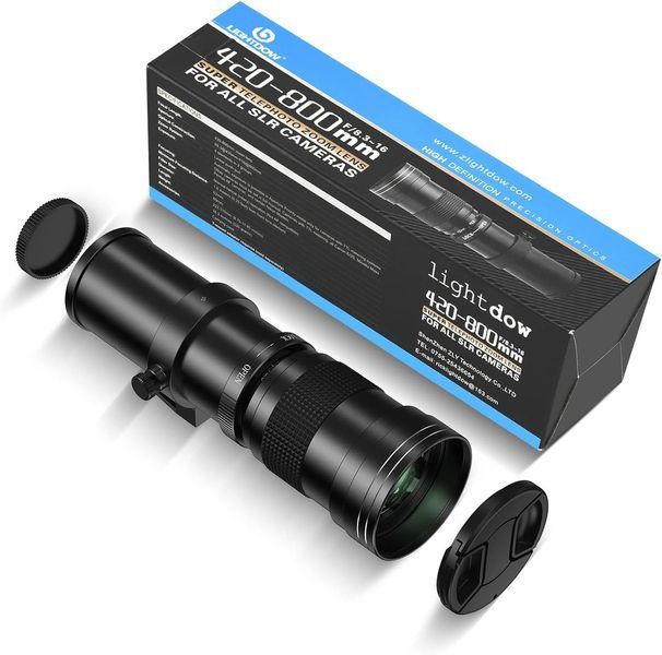 Телеоб'єктив Lightdow RF 420-800 мм фото