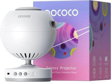 Звёздный проектор-ночник POCOCO с дисковой линзой 5K