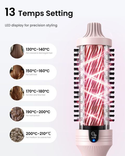 Іонна термощітка BRSTOPE PRO 38 мм для укладання волосся