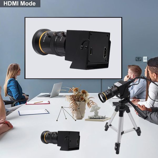 Камера с телеобъективом 5-50 мм HDMI 4K фото