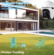 Уличная камера видеонаблюдения WESECUU CQ10 2K IP65 Wi-Fi фото 4