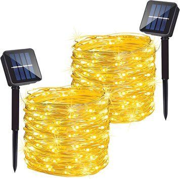 Солнечные гирлянды Zewool для улицы 200 led фото