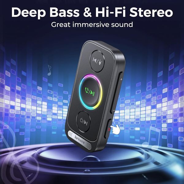 Автомобильный Bluetooth-приемник Syncwire Bluetooth 5.4