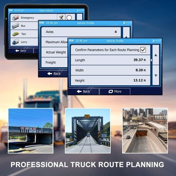 Автомобильный GPS-навигатор с сенсорным экраном и предупреждение о скорости и камеры