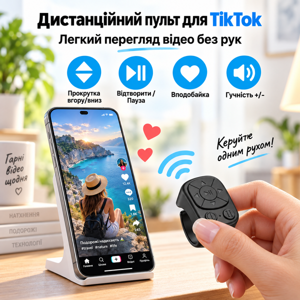 Кольцевой пульт дистанционного управления для телефона