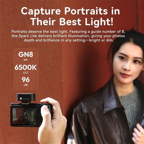 Мини-вспышка Speedlite ULANZI SL02 с видеоподсветом фото