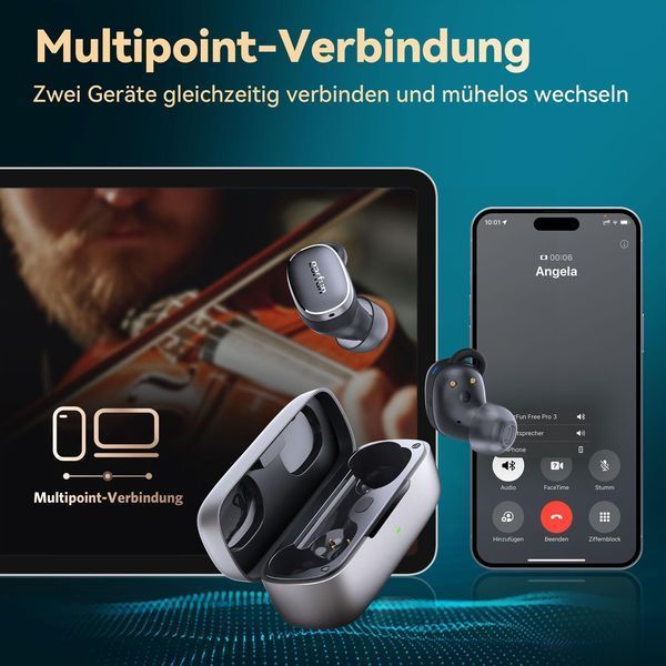 Навушники EarFun Free Pro 3 фото