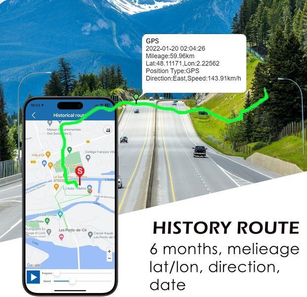 Мини GPS-трекер TKMARS