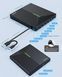 Зовнішній CD/DVD-привід з 4 портами USB та 2 слотами для карт TF/SD ORIGBELIE