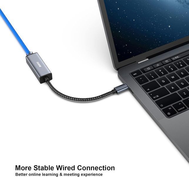 Сетевой адаптер BENFEI USB-C-Ethernet