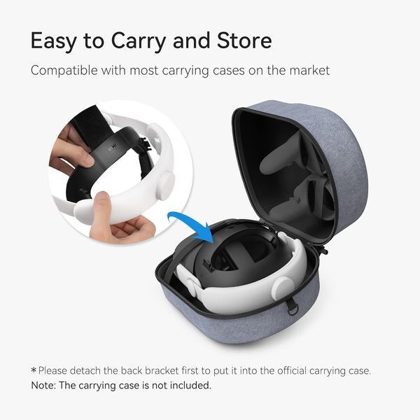 Ремінець KIWI design K2 Comfort, для користувачів окулярів Oculus/Meta Quest 2