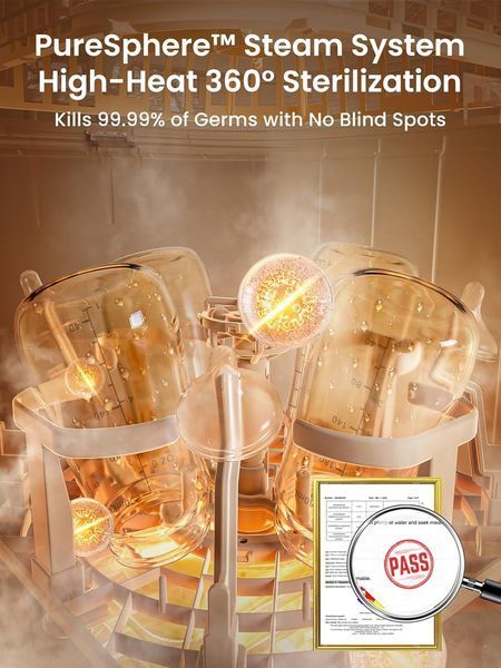 Універсальна мийка та стерилізатор Grownsy Bottle Washer Pro