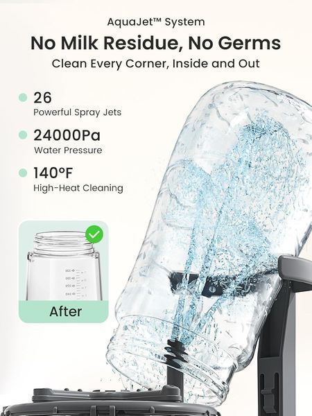 Універсальна мийка та стерилізатор Grownsy Bottle Washer Pro