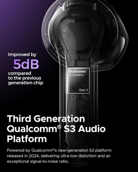 Беспроводные наушники SoundPEATS Bluetooth 5.4 фото
