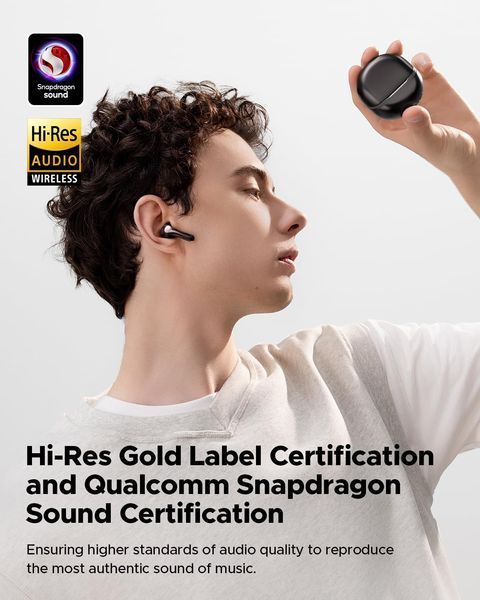 Беспроводные наушники SoundPEATS Bluetooth 5.4 фото