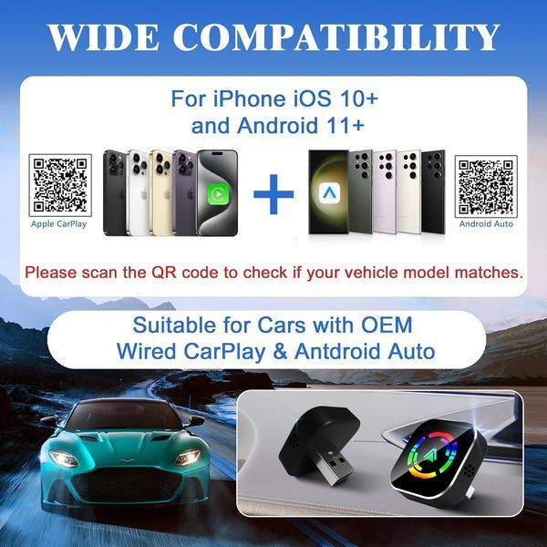 Беспроводной адаптер CarPlay BSUBSU