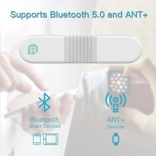 Монітор серцевого ритму / нагрудний ремінець Bluetooth ANT+ ЕКГ монітор