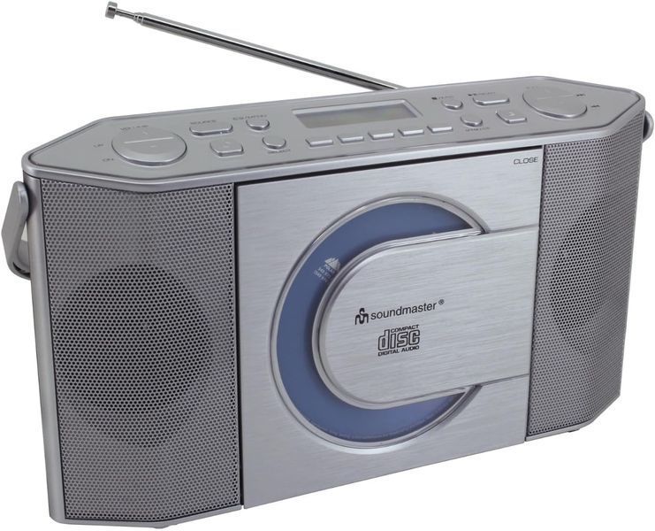 Радиомагнитола и USB/CD-MP3-проигрыватель Soundmaster RCD1770SI фото