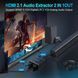 Адаптер HDMI2.1 перетворювач екстрактор конвертер аудіо звуку ROFAVEZCO фото 2