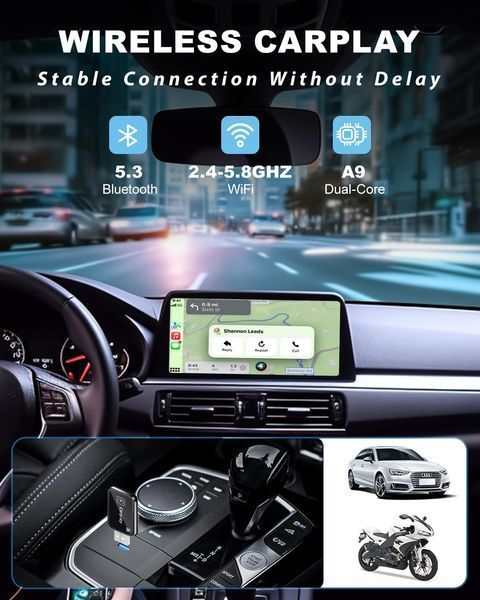 Бездротовий адаптер CarPlay SwartLife