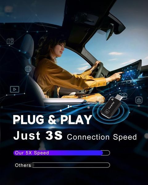 Бездротовий адаптер CarPlay SwartLife