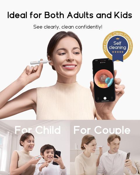 Набор инструментов для удаления ушной серы Bebird Earsight Plus R37R