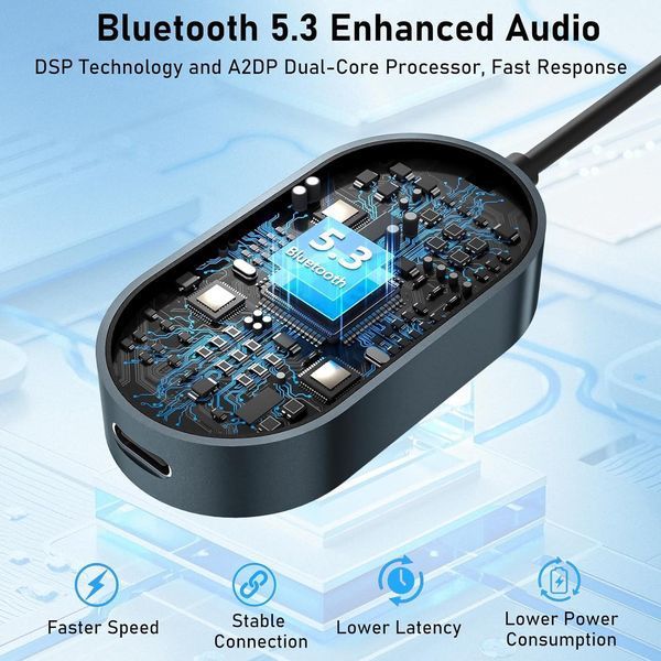 Bluetooth передатчик и приёмник 2-в-1 Ticenpe фото