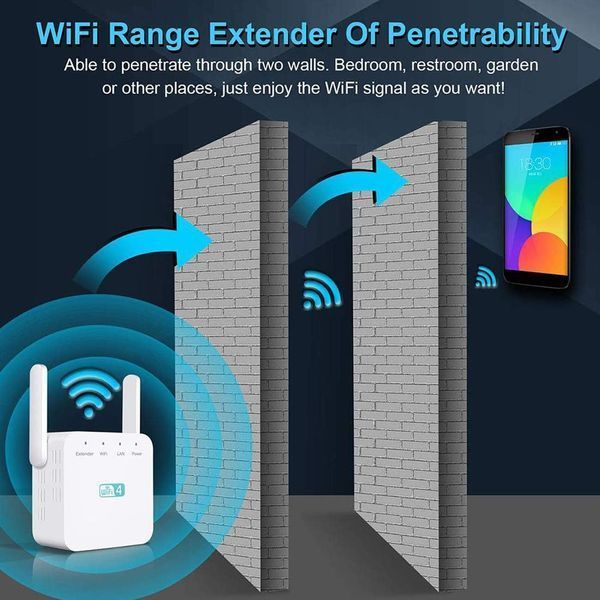 Расширитель сигнала WiFi Qualihome фото