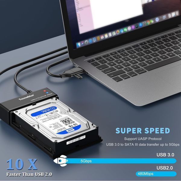 Зовнішній корпус для жорсткого диска USB 3.0 Tccmebius фото