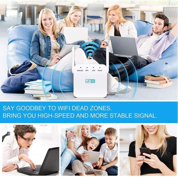 Расширитель сигнала WiFi Qualihome фото