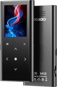 MP3-плеер на 64 ГБ с Bluetooth 5.2 и встроенным HD-динамиком  фото