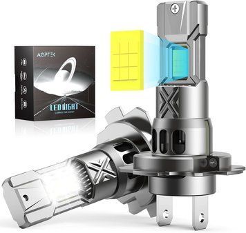 Светодиодная лампа AGPTEK H7 100 Вт 24000 LM 6000K (упаковка из 2 шт.)