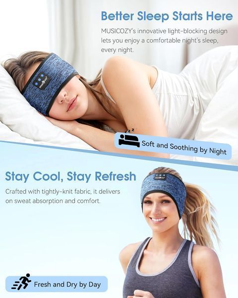 Беспроводные наушники для сна MUSICOZY Sleep Bluetooth 5.4 фото