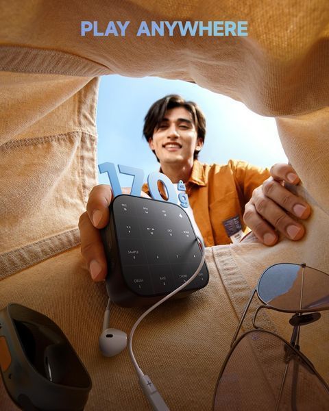 Портативний грувбокс із лупером та синтезатором Donner MEDO Smart Groove MIDI