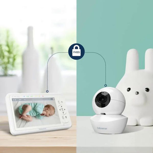 Відеоняня Babysense HDS2 1 камера акумуляторна з великим дисплеєм  HD 5-720p