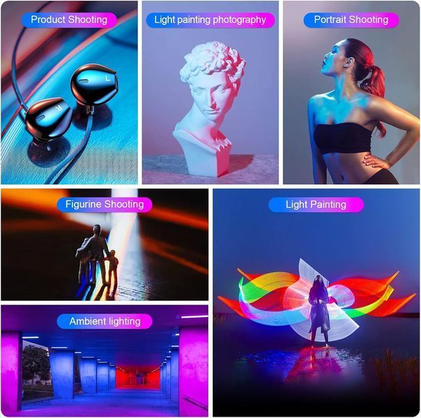 Светодиодная лампа LUXCEO RGB фото