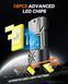 Светодиодная лампа AGPTEK H7 100 Вт 24000 LM 6000K (упаковка из 2 шт.)