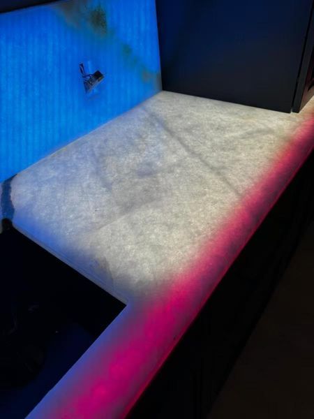 М'який світлодіодний лист з підсвічуванням 4PCS 45W / RGB панель з підсвічуванням 48.26 &times; 24.13 см для напівпрозорої стільниці Minxue фото