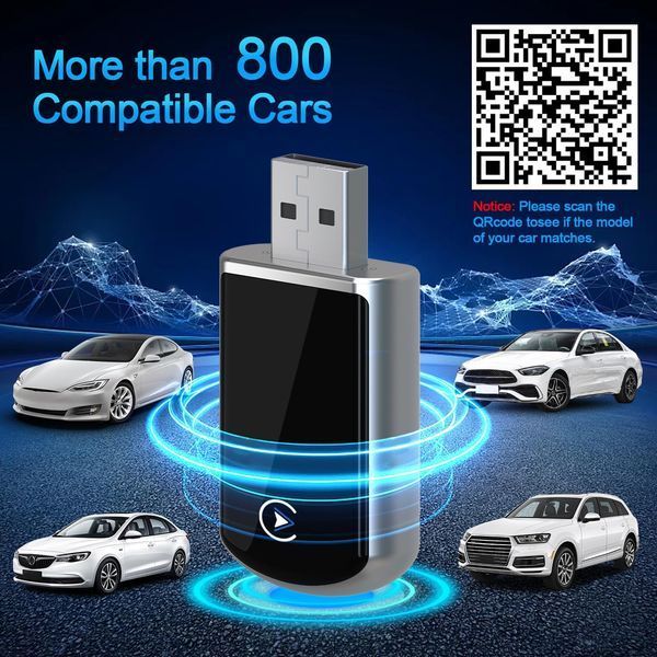 Бездротовий адаптер CarPlay для iPhone Gramalive