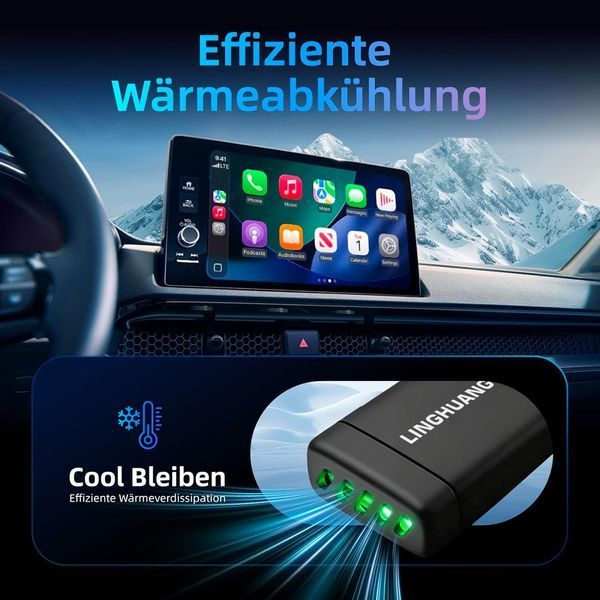 Беспроводной адаптер для CarPlay и Android Auto совместимый с iOS 10+ и Android 11+