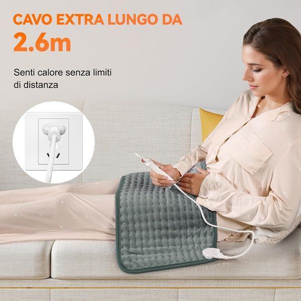 Електрична грілка для спини та шиї OneAmg (43 &times; 84см)
