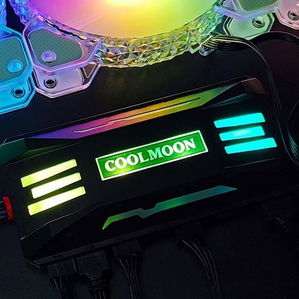КОНТРОЛЛЕР COOLMOON PWM ARGB CONTROLLER фото