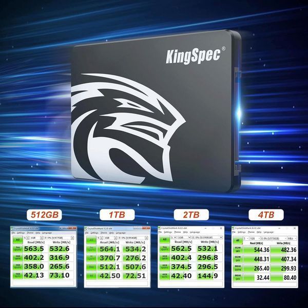 Внутренний накопитель KingSpec 1 ТБ 2,5" SATA III фото