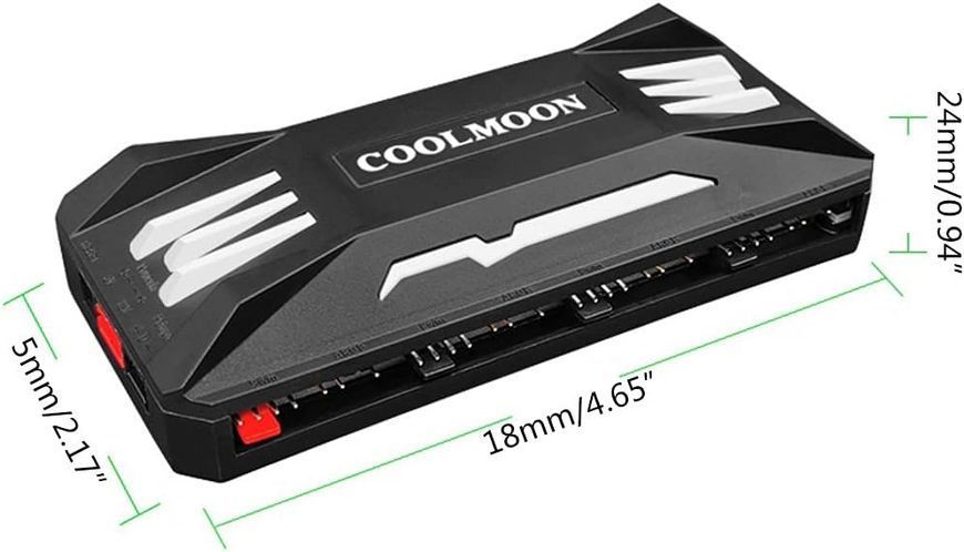 КОНТРОЛЛЕР COOLMOON PWM ARGB CONTROLLER фото