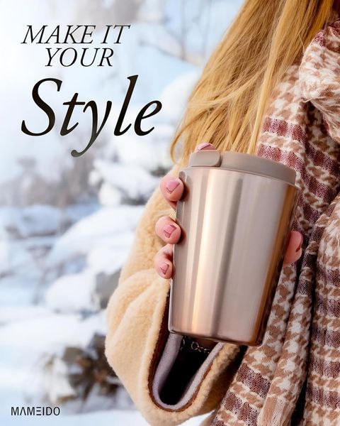 Термокухоль MAMEIDO Insulated Cup Travel Mug 350 мл