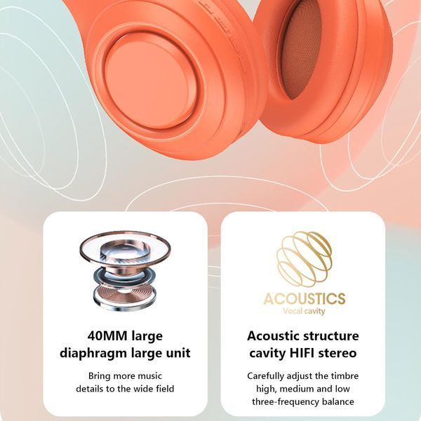 Складные беспроводные Bluetooth-наушники фото