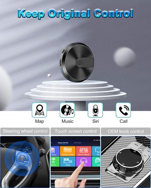 Беспроводной адаптер Carplay Sunity