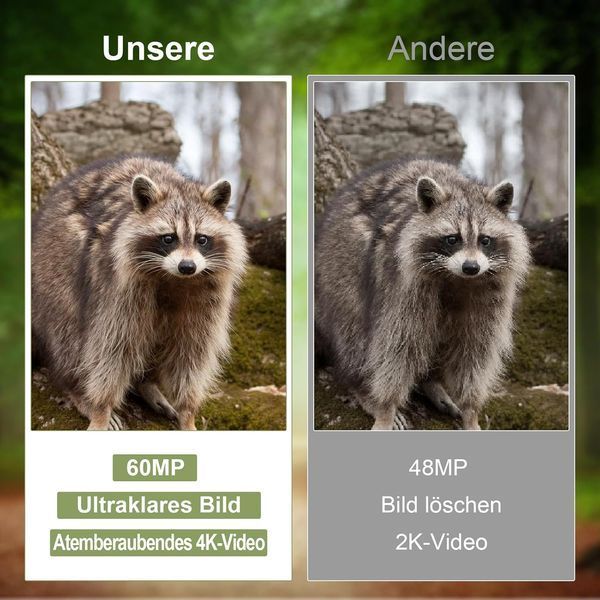 Мисливська відеокамера 4K 60MP Full HD з Wi-Fi Lutranstra фото