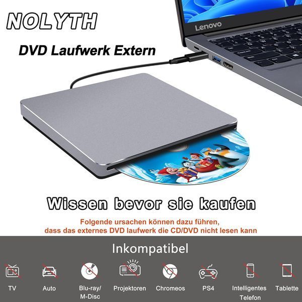 Внешний CD-DVD привод NOLYTH