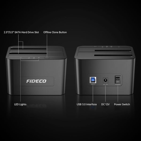 Док-станція FIDECO HDD